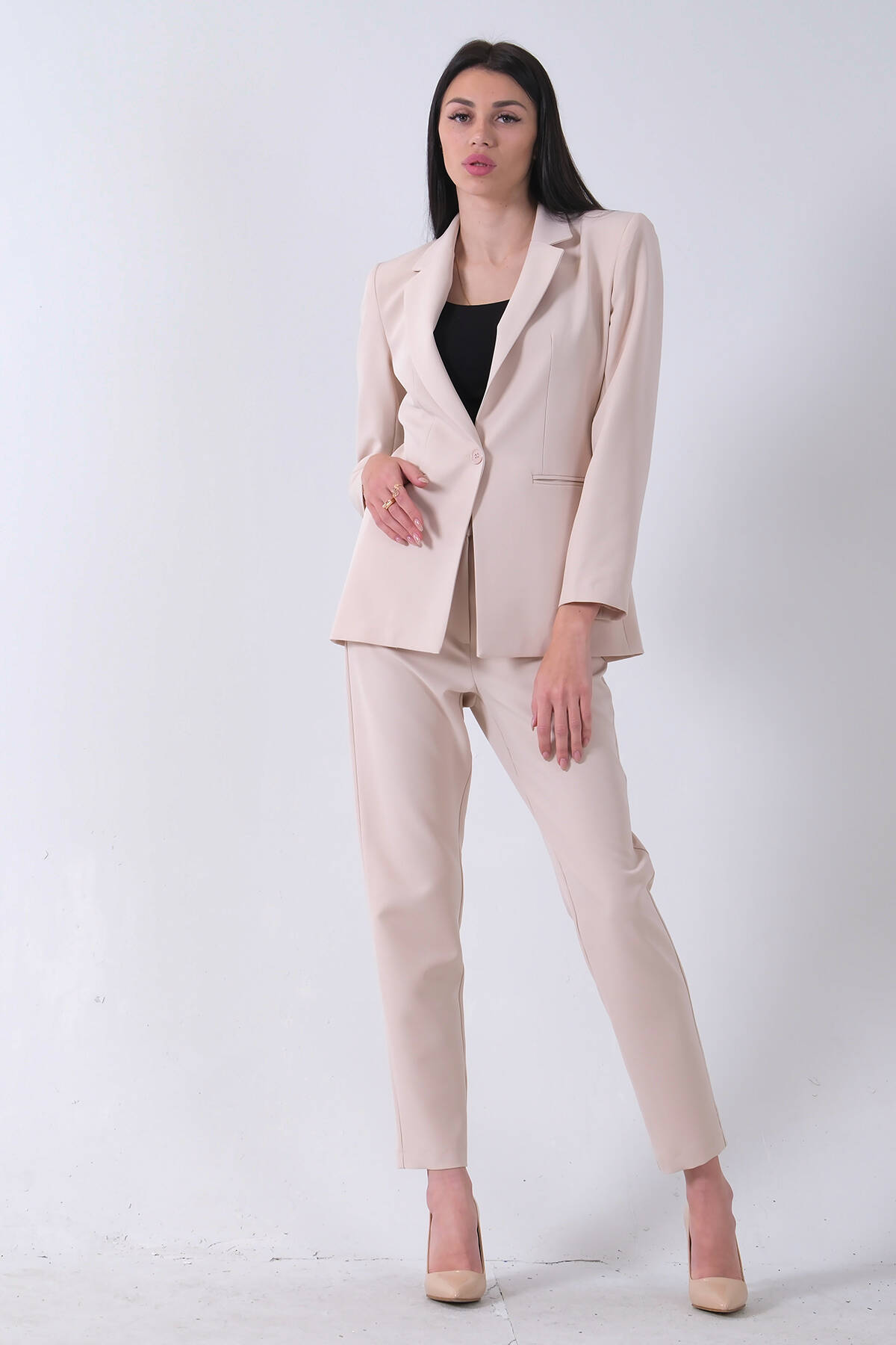 Taş Klasik Yaka Ceketli Takım 0106309.50 - Ardanewline (1)