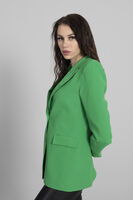 Yeşil Vatkalı Astarlı Blazer Ceket 0105110.07 - 2