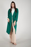 Zümrüt Krep Belden Kuşaklı Kimono 0107121.123 - 1