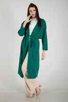 Zümrüt Krep Belden Kuşaklı Kimono 0107121.123 - 2