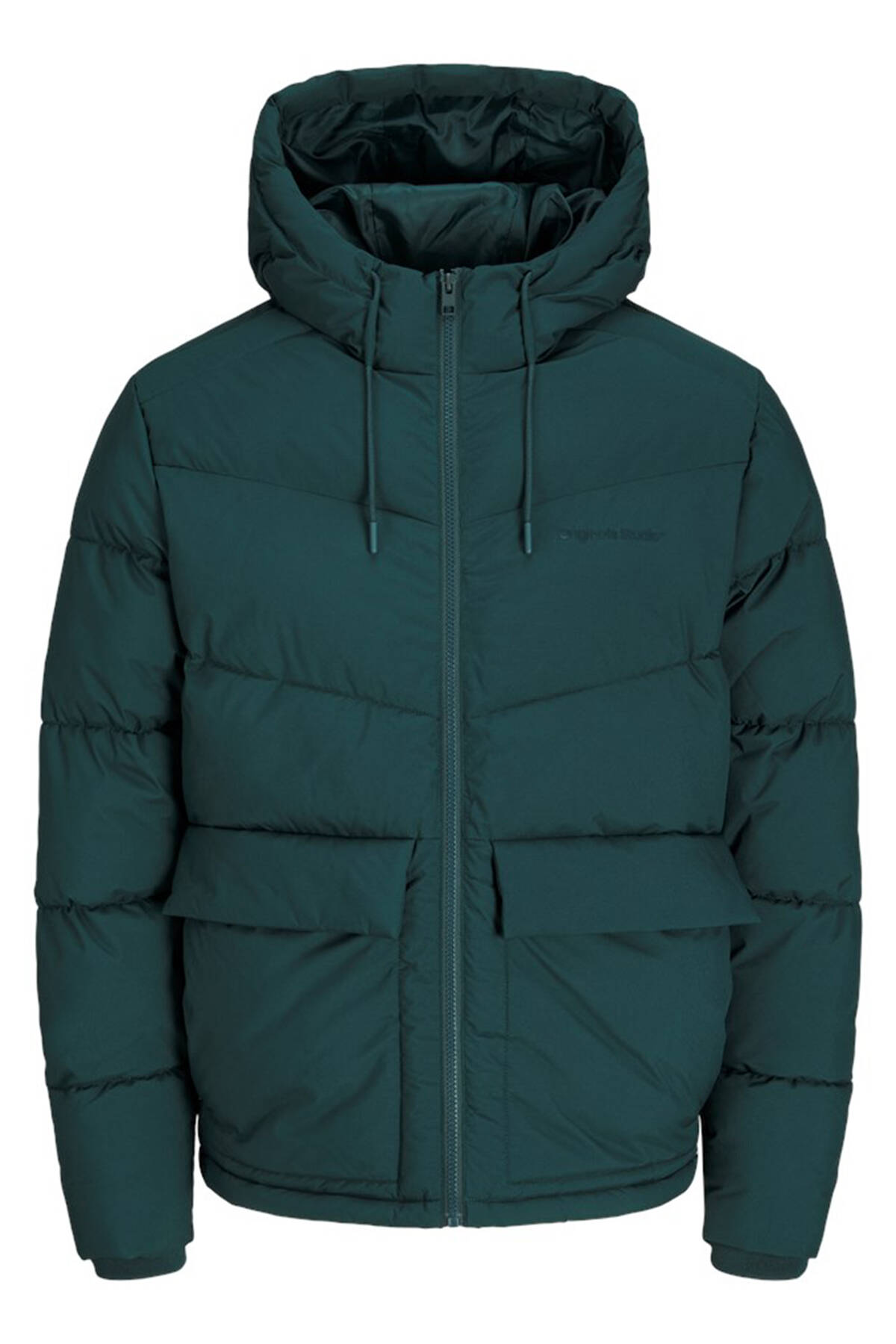 Zümrüt Logo Baskili Kapüsonlu Puffer Mont 77724K12238849.123 - Ardanewline (1)